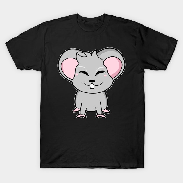 Cute Rat T-Shirt by Imutobi